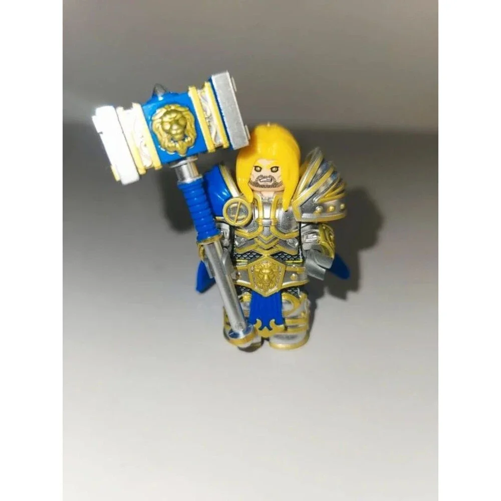 WoW World of Warcraft Arthas Menethil Custom Paladin Minifigure